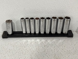 38 Drive Milwaukee Metric Socket Set 11mm-19mm