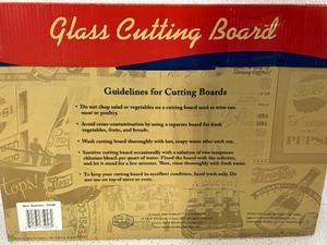Pepsi-Cola Glass Cutting Board