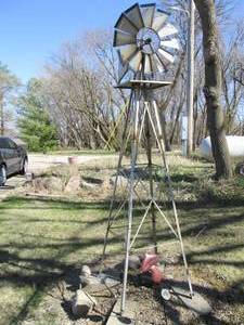 Windmill and garden ornaments...