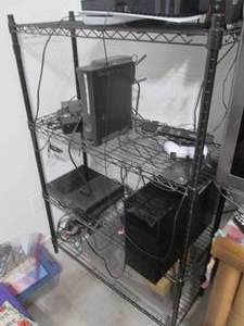 Metal shelf....NO Contents, 53 x 36...