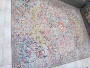 Large area rug, 9 x 6.5...