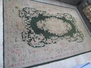 Large area rug, 9 x 6...