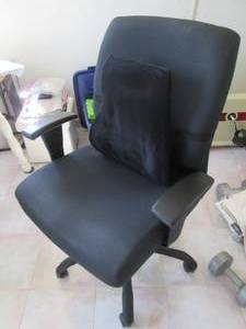 Rolling office chair...