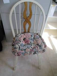 Classy wood chair...