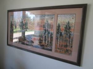 Signed and numbered prints, frame m...