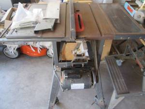 Craftsman 10in table saw...