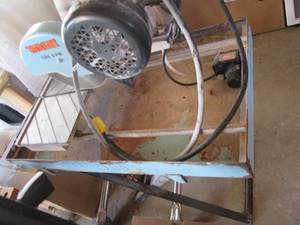 Target tile saw on a stand...