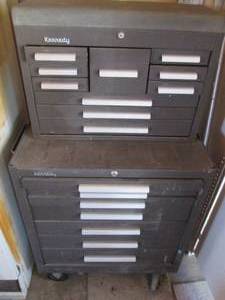 2 Tier Kennedy tool chest on wheels...