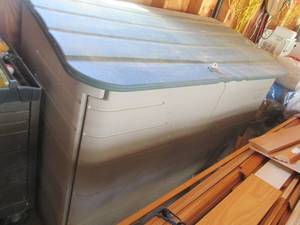 Rubbermaid garden storage 5 wide 4...