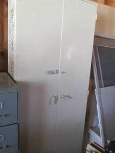 Metal cabinet 87 tall 36 wide...