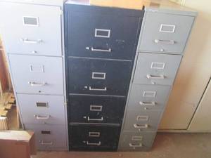 1 Legal and 2 letter 4 Drawer file ...