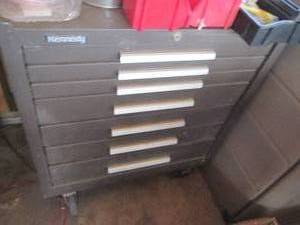 Kennedy tool chest, on wheels, 35 ...