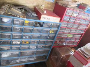 2 Parts organizers filled with fast...