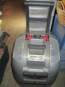 Stanley tool box on wheels...