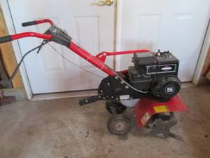 Garden tiller in good condition