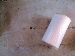Roll of plastic bags