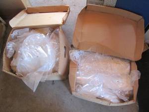 2 Boxes of plastic bags