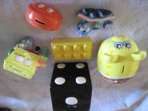 Collection of piggy banks