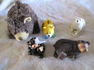 Collection of piggy banks