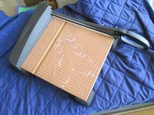 Xx-acto paper cutter...