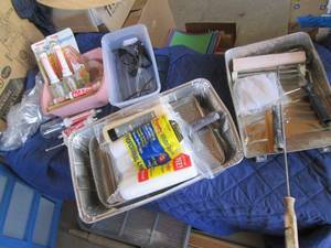Painting supplies...