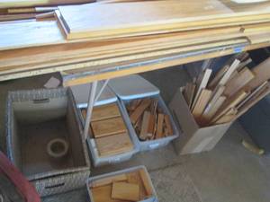 Huge lot of Oak trim pieces...