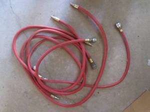 3 Air extension hoses...
