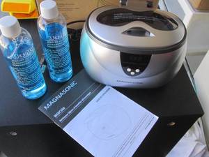 Ultrasonic jewelry cleaner...