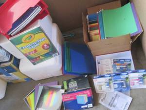 Label Maker supplies , file folders...