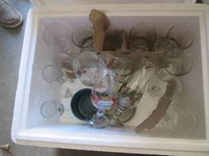 Royal Caribbean and other wine glas...