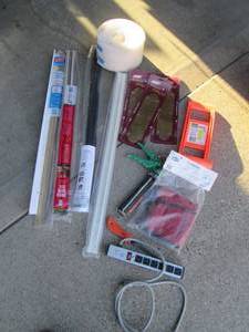 Floor edgers, brass trim, panel carrier and more