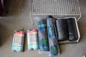 2 Jumbo rolls or heavy duty garbage...