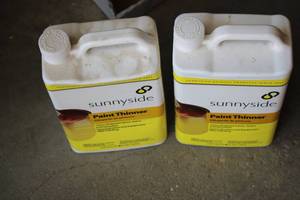 Sunny side paint thinner both are p...