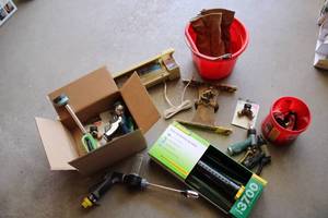 Mixed sprinklers and hose attachmen...