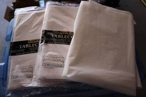 Table covers...