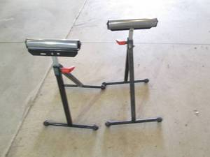 2 roller stands...