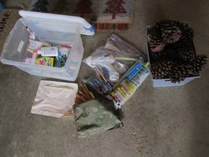 Lot of crafting supplies