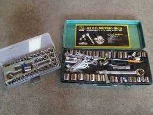 Sockets and small wrenches