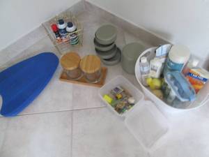 Lot of health beauty and bath supplies