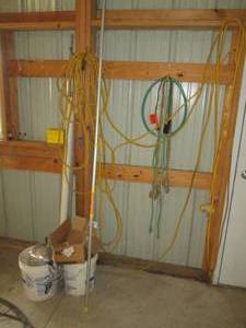 Telescoping handle, extension cord and misc