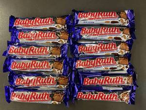 Baby Ruth Bars 1.9 oz (Lot of 12)