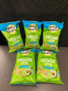 Good Health Veggie Stix Avocado Oil Sea Salted Snack - 6.25 oz (5 Bags)