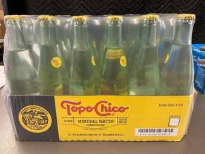 Topo Chico Mineral Water Carbonated 12 Fl Oz Bottles - 24 Pack