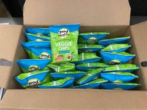 Good Health Avocado Oil Veggie Chips Sea Salt - Non-GMO Gluten Free (24 Total Bags)