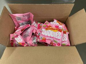 Starburst Goodies Gummies - 1.8 oz  12-Count Bag - Plant-Based Real Fruit Juice