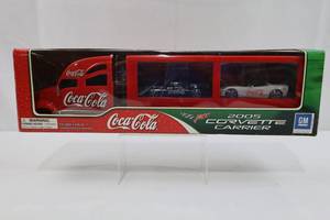 Coca-Cola 2005 Corvette Carrier Set in Original Package