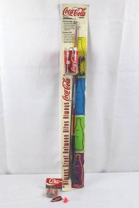 Coca-Cola Johnson Fishing Rod & Reel Set With Fish Bobber
