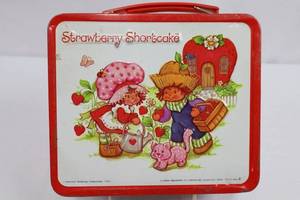 1980 Strawberry Shortcake Metal Lunchbox