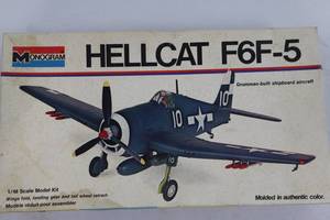Monogram Hellcat F6f-5 148 Scale Model Kit No. 6832