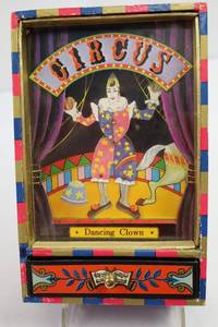 Vintage 1970s Circus Dancing Clown Music Box